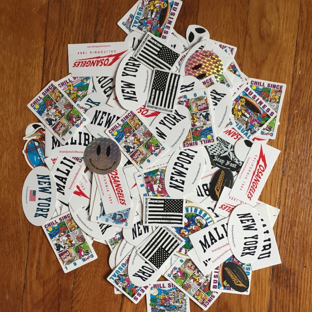 •Brandy Melville Stickers•